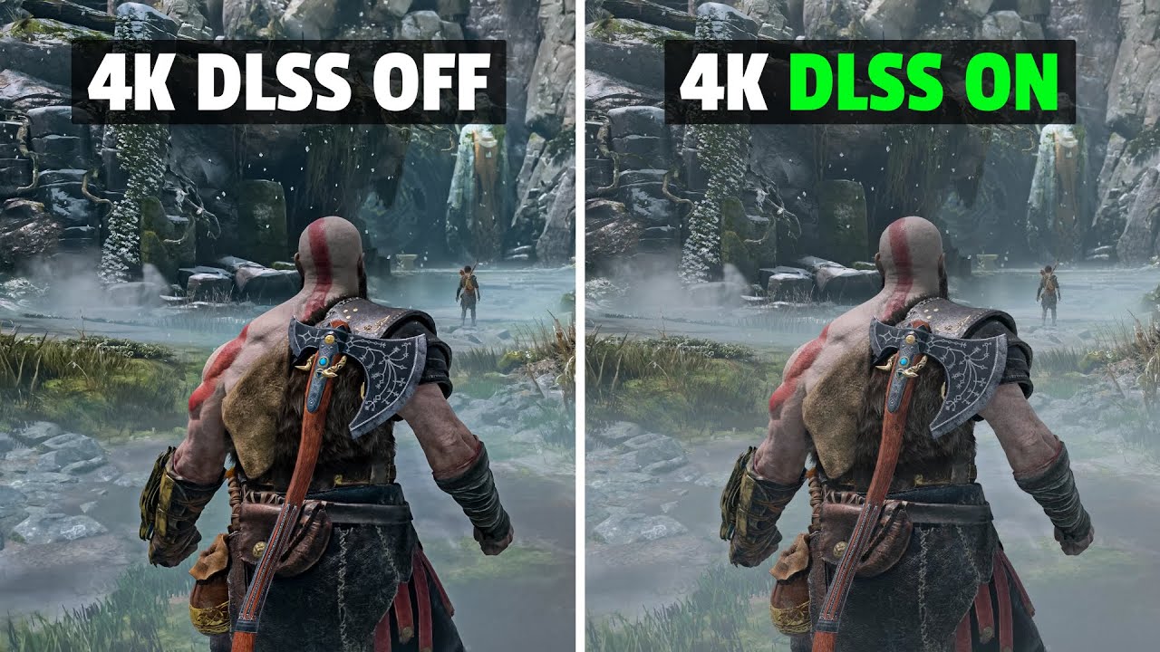 DLSS on vs off comparison