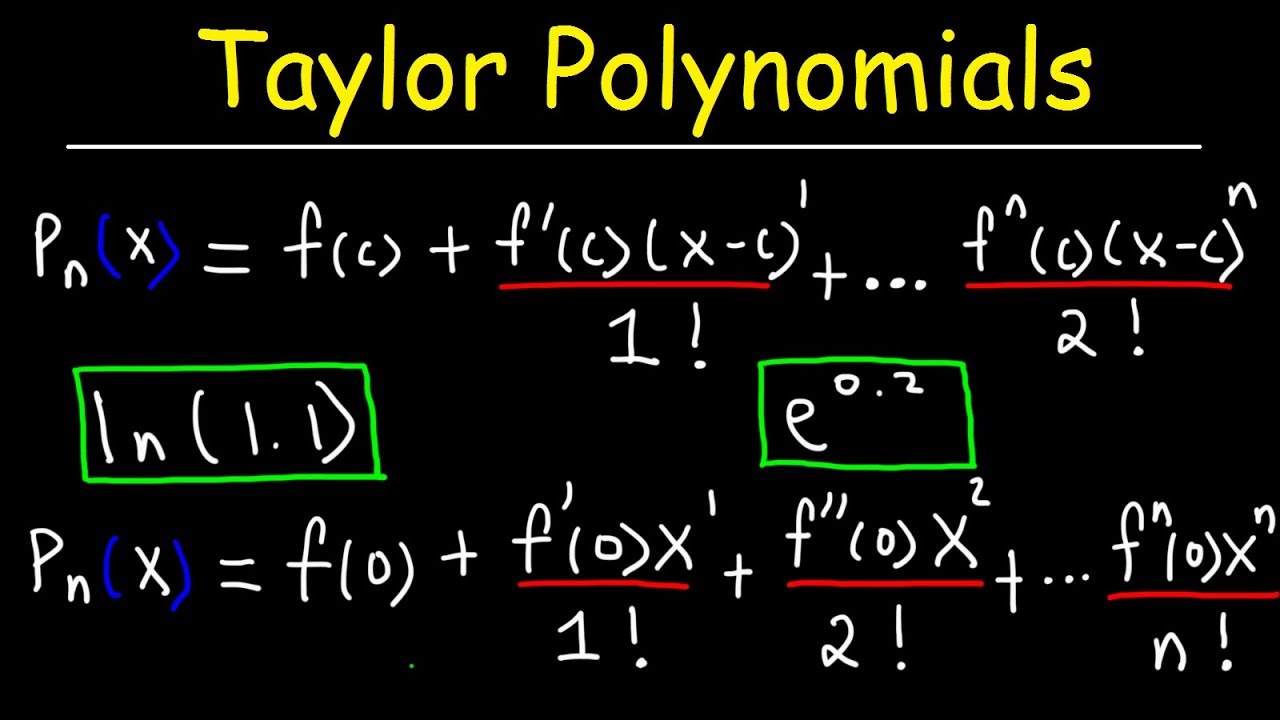 Taylor Polynomials